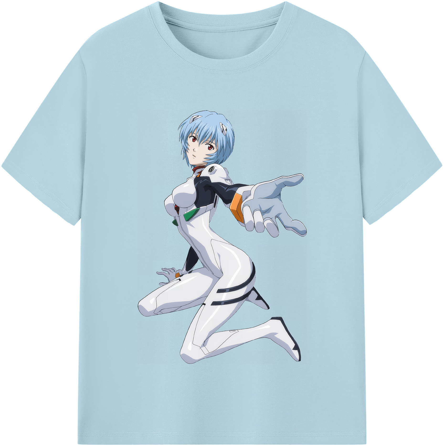 （画像用） EVA 新世紀エヴァンゲリオン 綿100％半袖Tシャツ（フロントプリント）